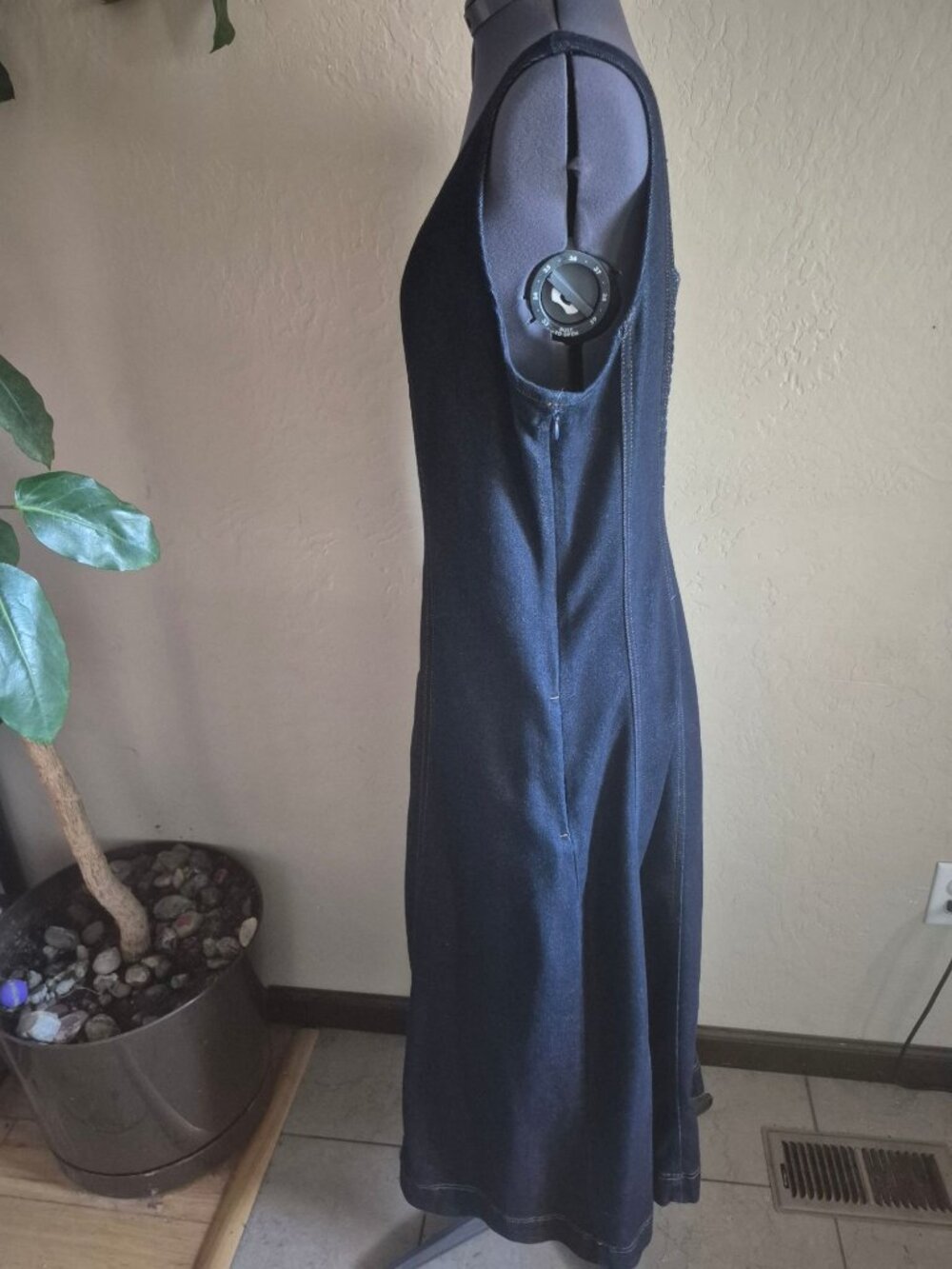 Liverpool Womens Denim Dress Size 12 - Picture 5 of 7